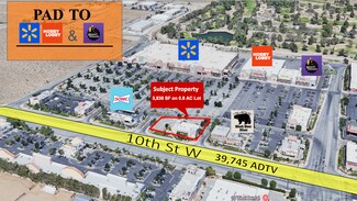 Plus de détails pour 40038 10th St W, Palmdale, CA - Local commercial à vendre