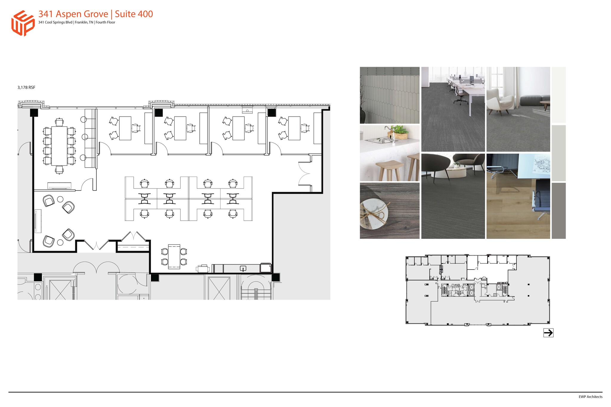 341 Cool Springs Blvd, Franklin, TN à louer Plan d’étage– Image 1 sur 1