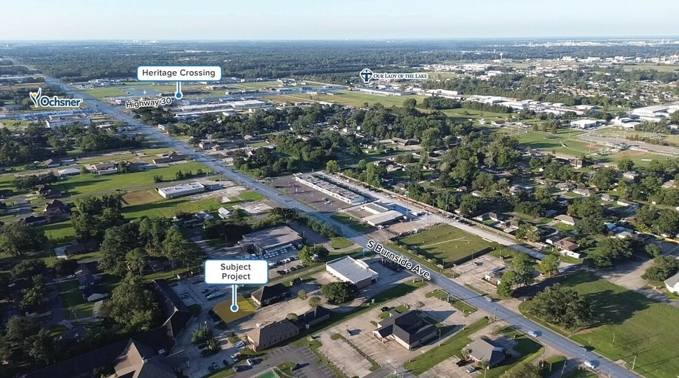 1532 S Burnside Ave, Gonzales, LA à vendre - Aérien – Image 2 sur 2