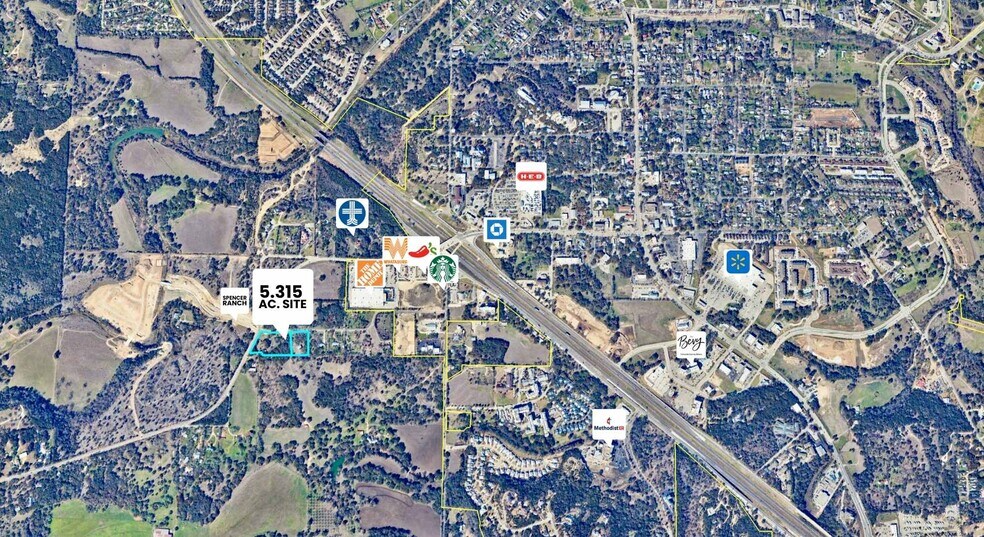 21-23 Coughran Rd, Boerne, TX à vendre - Aérien – Image 1 sur 18