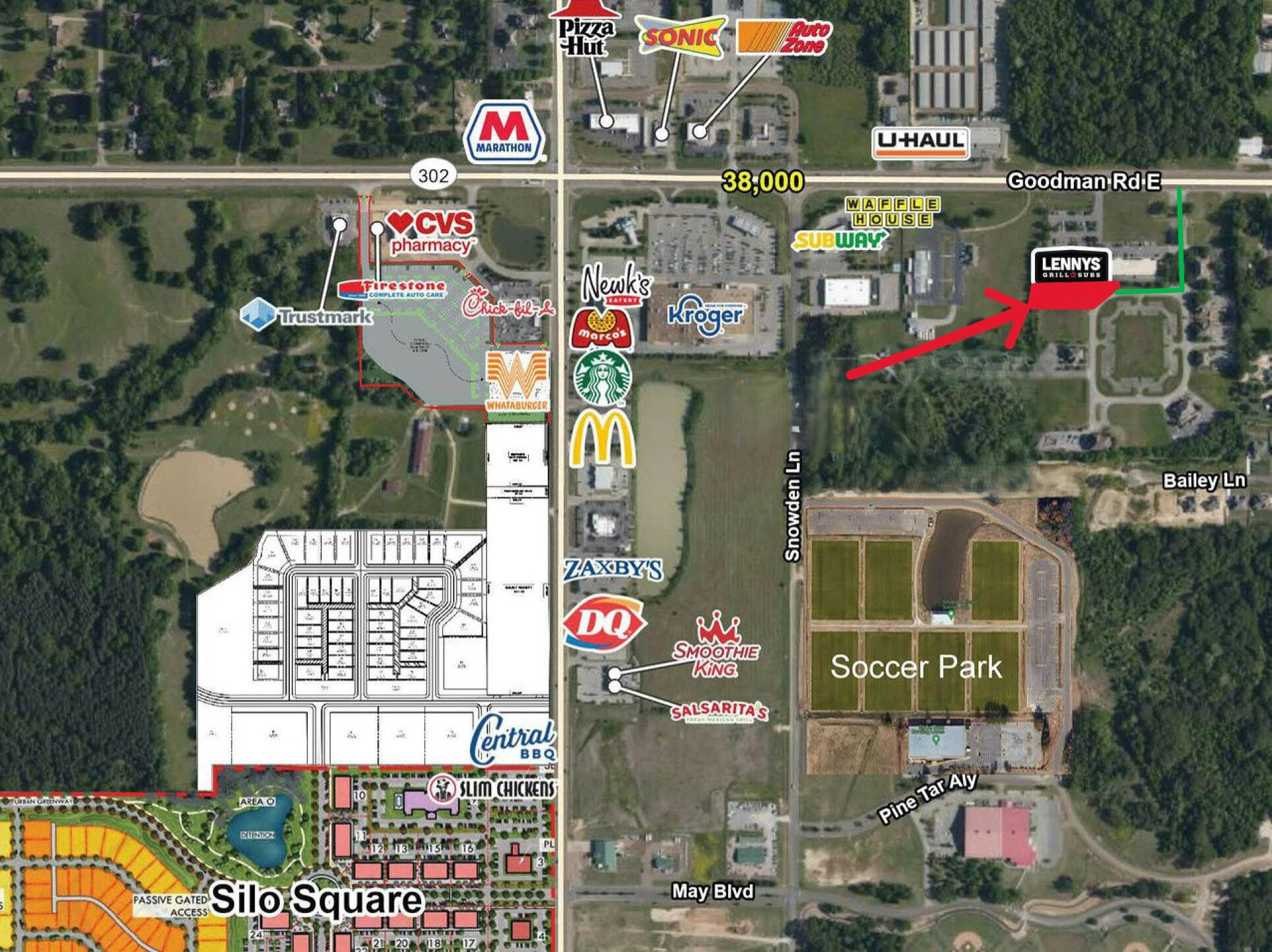 Cobblestone Blvd, Southaven, MS à vendre Photo de l’immeuble– Image 1 sur 8