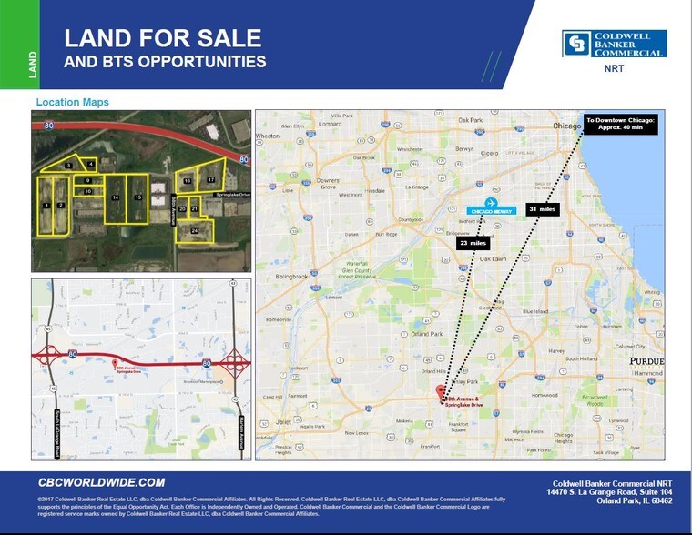 88th Ave & Springlake Dr, Mokena, IL à vendre - Aérien – Image 3 sur 3