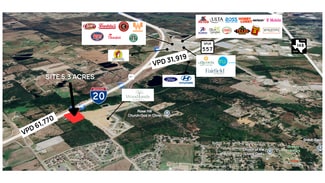 Plus de détails pour I-20, Terrell, TX - Terrain à vendre