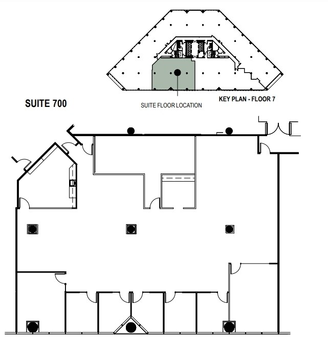 1850 Gateway Blvd, Concord, CA à louer Plan d’étage– Image 1 sur 1