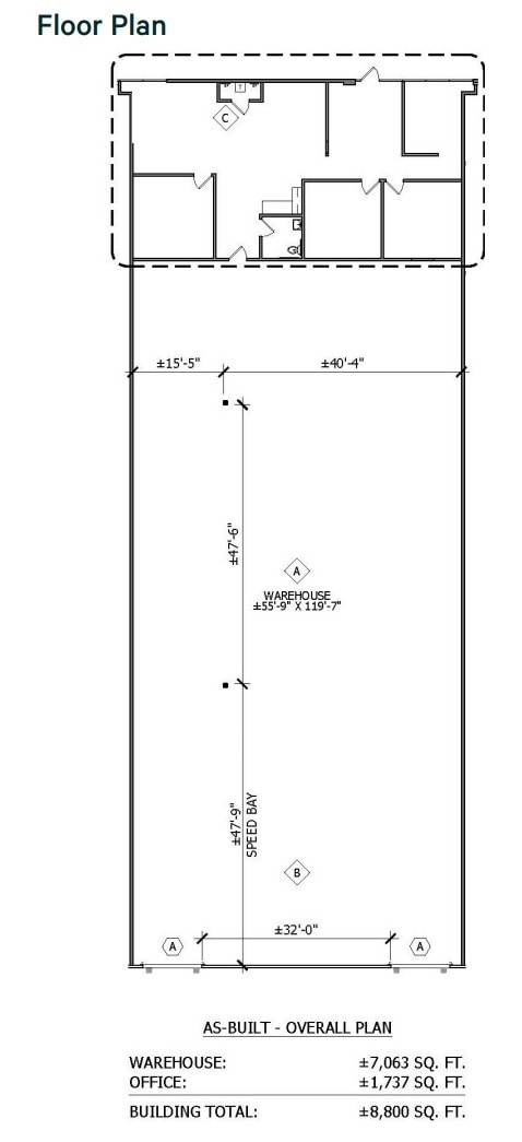 556 Vanguard Way, Brea, CA à louer Plan d’étage– Image 1 sur 1