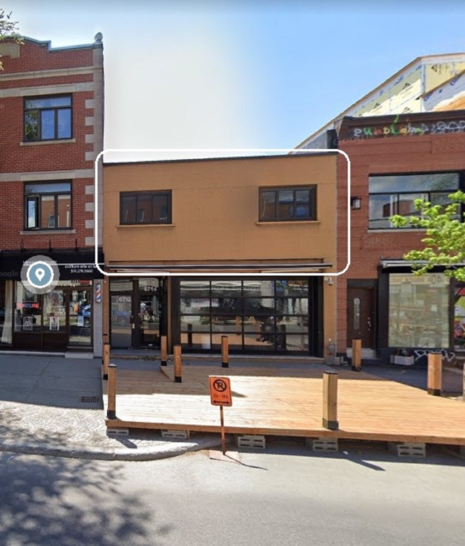6712-6714 Boul Saint-Laurent, Montréal, QC à louer Aérien– Image 1 sur 13