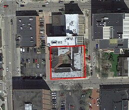 201-205 Cherry St, Jamestown, NY - Vue aérienne  vue de carte