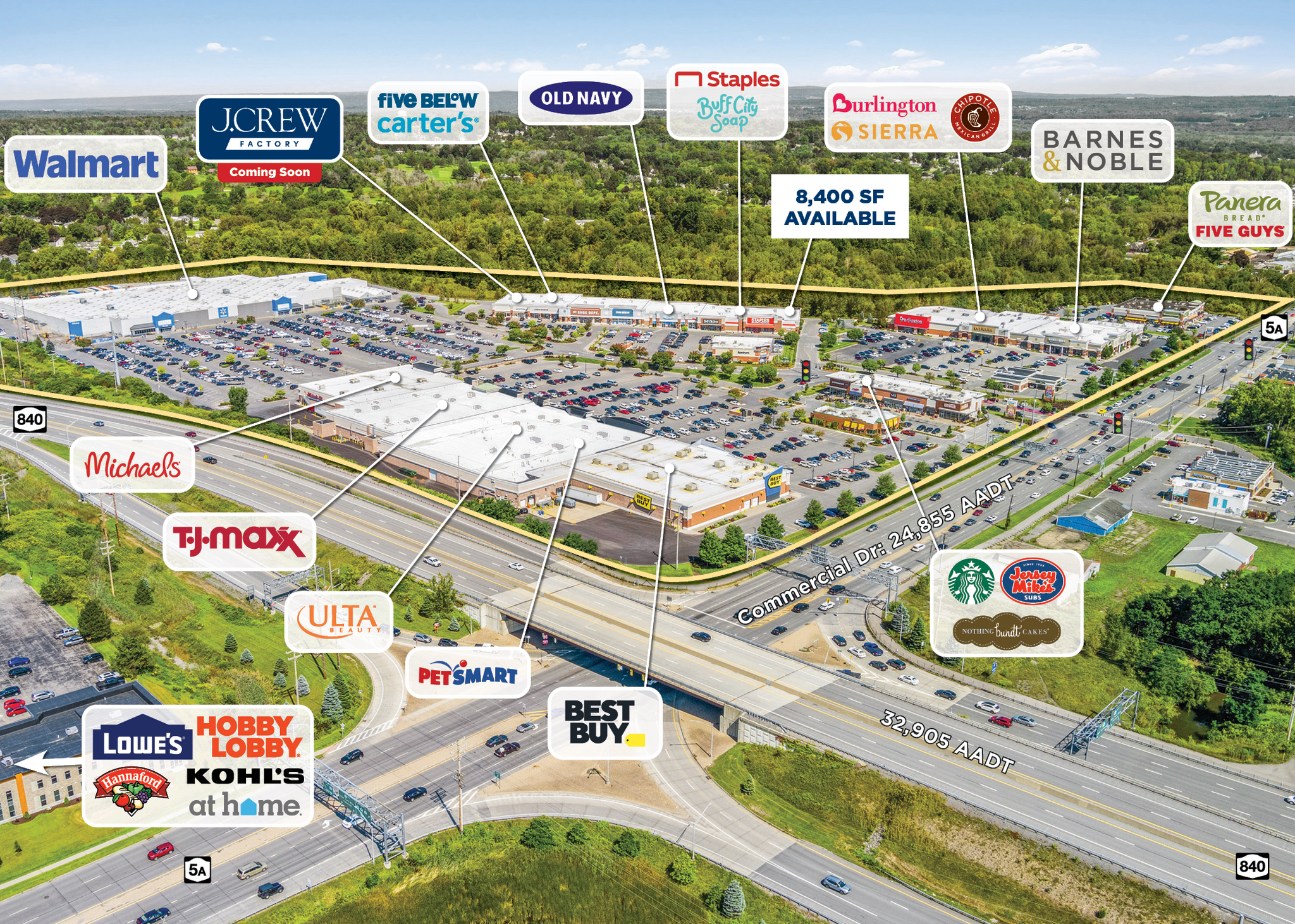 4725-4745 Commercial Dr, New Hartford, NY à louer Photo de l’immeuble– Image 1 sur 2