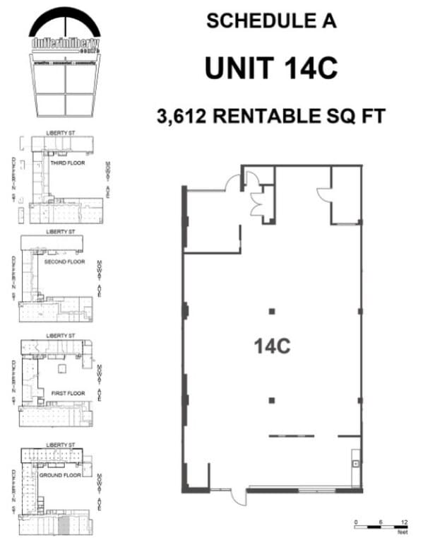 219 Dufferin St, Toronto, ON à louer Plan d’étage– Image 1 sur 1