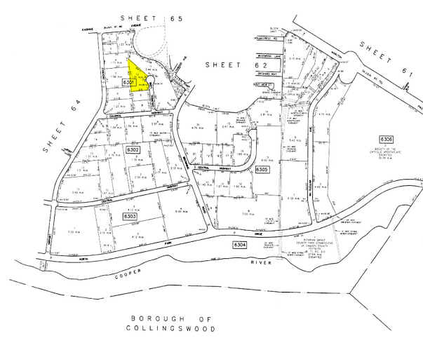 7125-7135 Colonial Ln, Pennsauken, NJ à louer - Plan cadastral – Image 2 sur 4