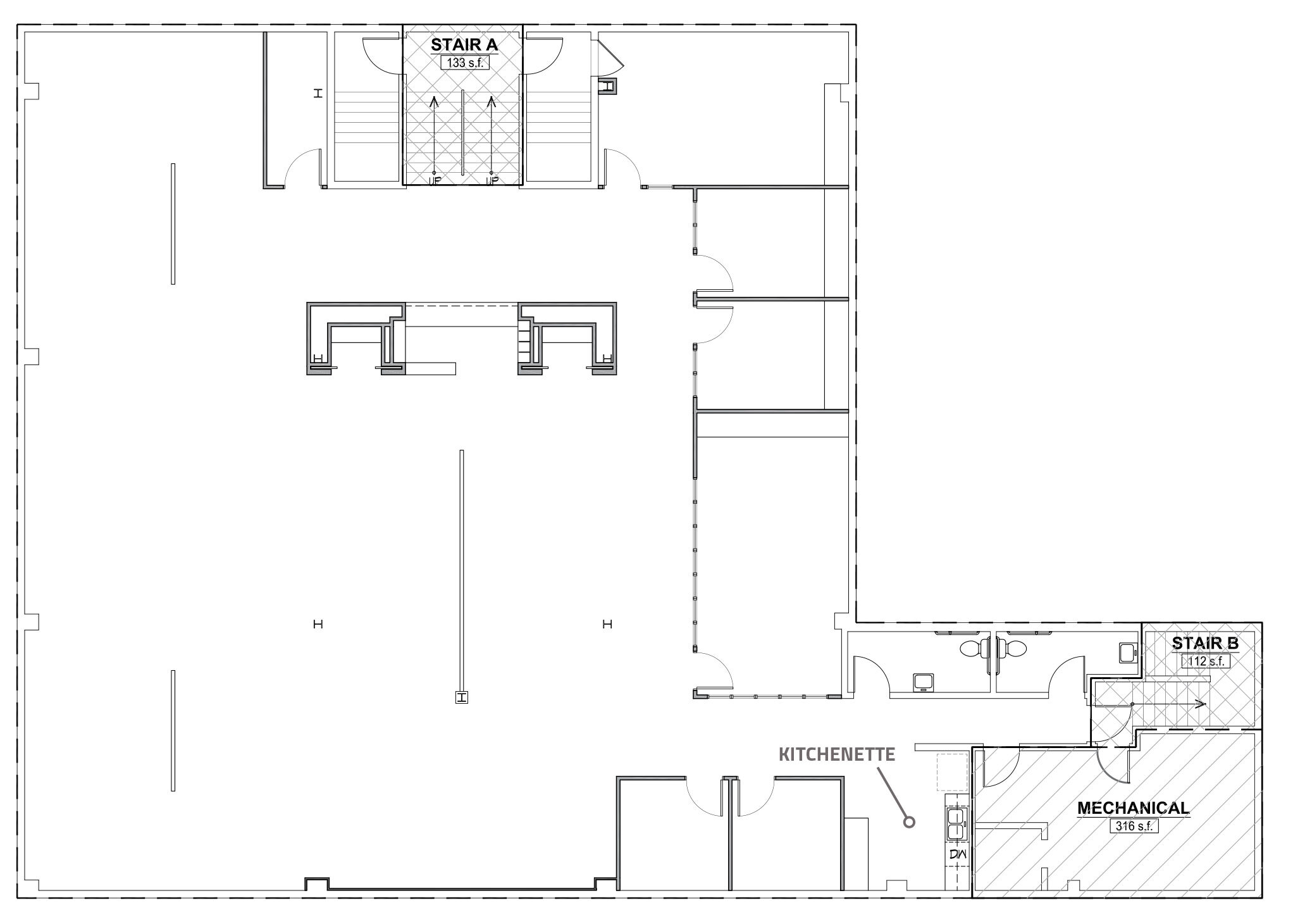 1310 College Ave, Boulder, CO à louer Plan d’étage– Image 1 sur 1
