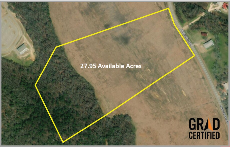 Industrial Park Rd, Sylvania, GA à vendre - Aérien – Image 1 sur 5