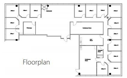 2550 15th Ave, Regina, SK à louer Plan d’étage– Image 1 sur 1
