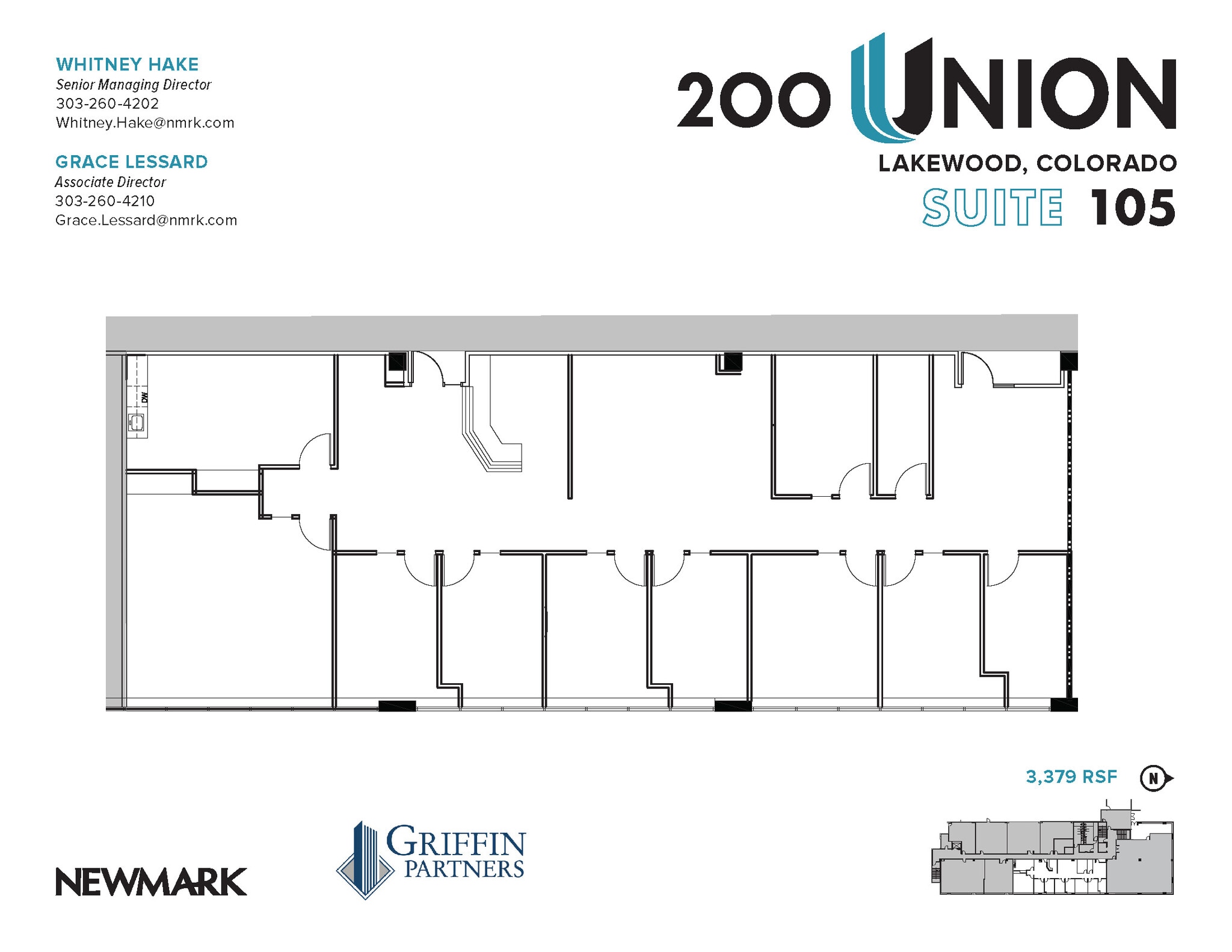 200 Union Blvd, Lakewood, CO à louer Plan d’étage– Image 1 sur 1