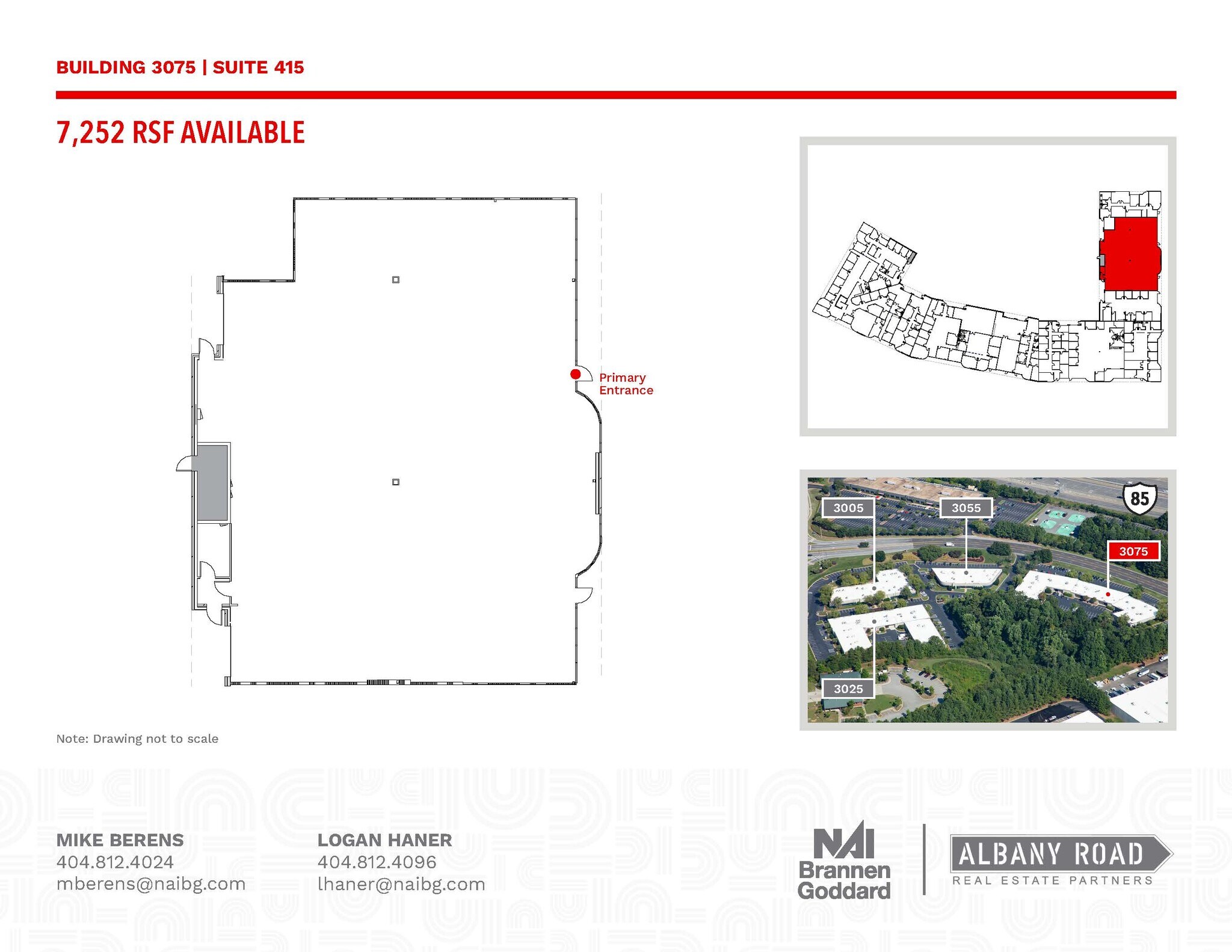 3025 Breckinridge Blvd, Duluth, GA à louer Plan d’étage– Image 1 sur 1