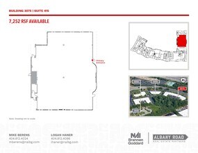3025 Breckinridge Blvd, Duluth, GA à louer Plan d’étage– Image 1 sur 1