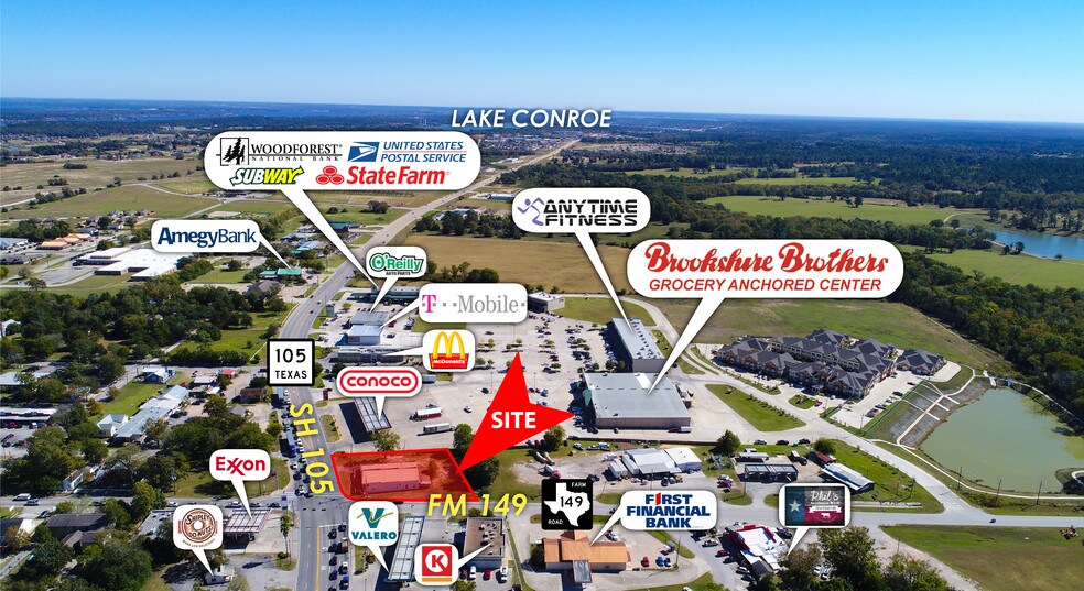 21049 SH 105, Montgomery, TX à vendre - Aérien – Image 3 sur 4