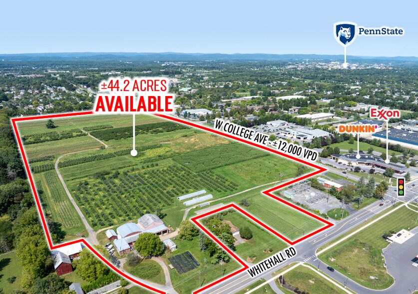 2181 W Whitehall Rd, State College, PA à vendre - Photo principale – Image 1 sur 1