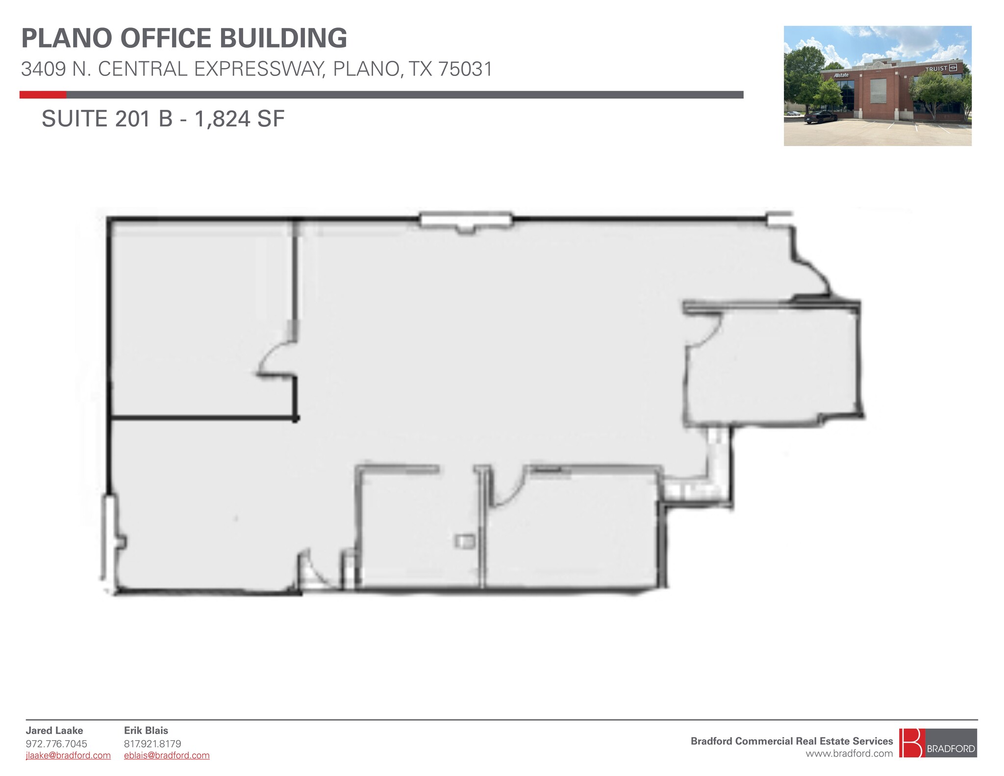 3409 N Central Expy, Plano, TX à louer Plan de site– Image 1 sur 2