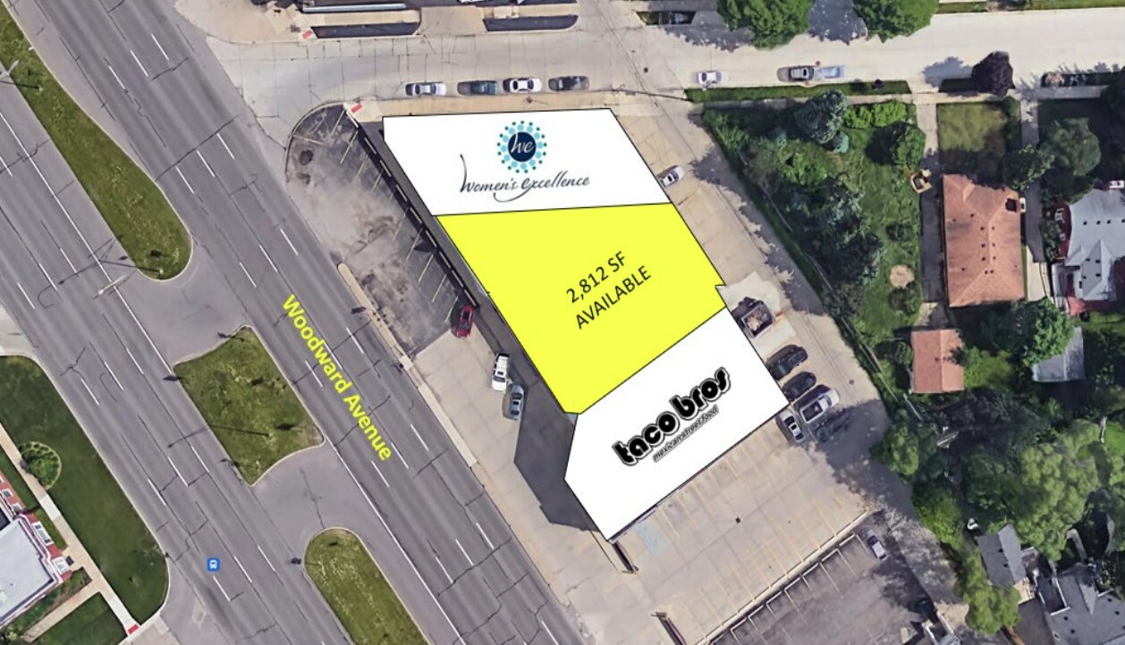 32538-32552 Woodward Ave, Royal Oak, MI à louer Photo de l’immeuble– Image 1 sur 5