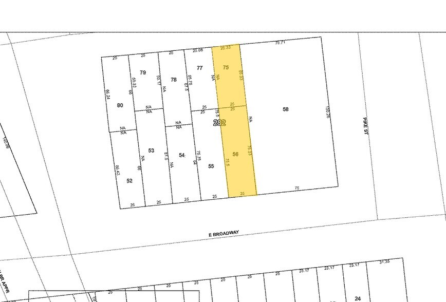 98 E Broadway, New York, NY à vendre - Plan cadastral – Image 2 sur 3