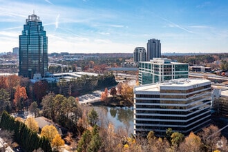 990 Hammond Dr NE, Atlanta, GA - Vue aérienne vue de carte