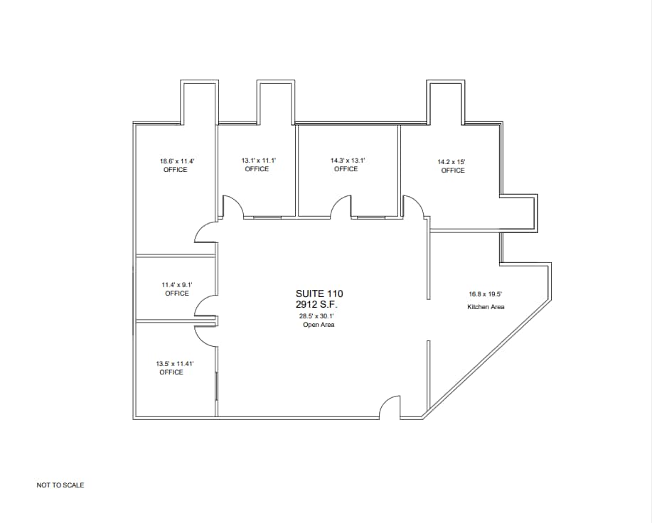 1855 W Katella Ave, Orange, CA à louer Plan d’étage– Image 1 sur 1