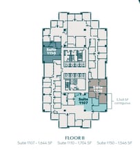 951 E Byrd St, Richmond, VA à louer Plan d’étage– Image 1 sur 1