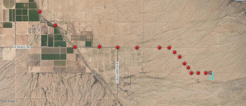 0 W 115th Ave & Hunt Hwy, Goodyear, AZ à vendre - Aérien – Image 3 sur 5