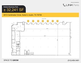 2020 Rutland Dr, Austin, TX à louer Plan de site– Image 1 sur 4