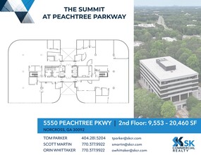 5550 Peachtree Pky, Peachtree Corners, GA à louer Plan de site– Image 1 sur 1