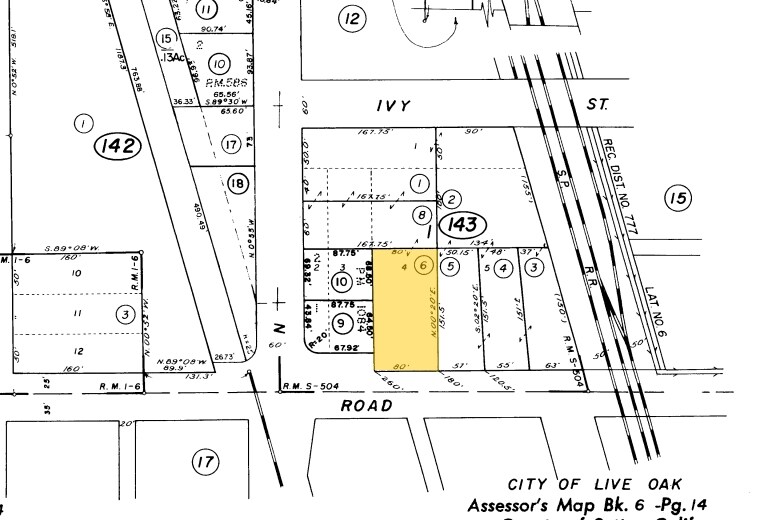 2671 Pennington Rd, Live Oak, CA à vendre Plan cadastral– Image 1 sur 3