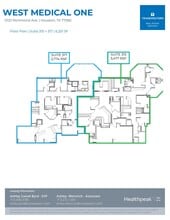 12121 Richmond Ave, Houston, TX à louer Plan d’étage– Image 2 sur 2