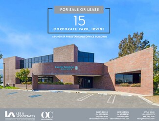 Plus de détails pour 15 Corporate Park, Irvine, CA - Bureau à vendre