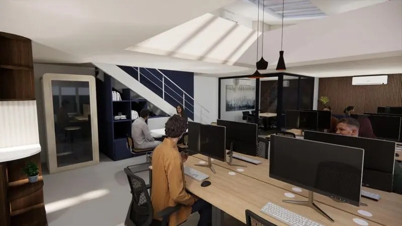 Espace de coworking dans Lyon à louer - Photo intérieure – Image 2 sur 12