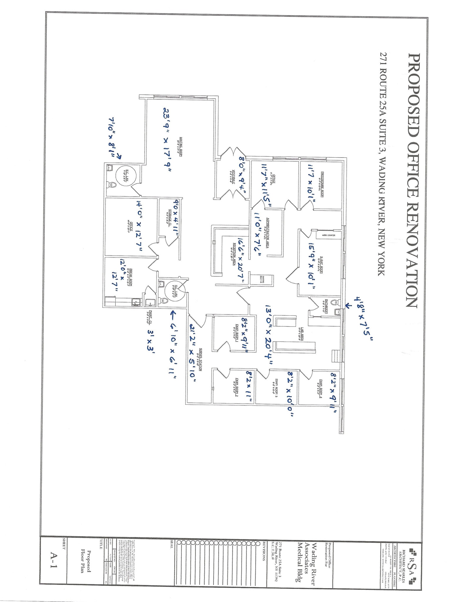 271 Route 25A, Wading River, NY à louer Plan de site– Image 1 sur 1