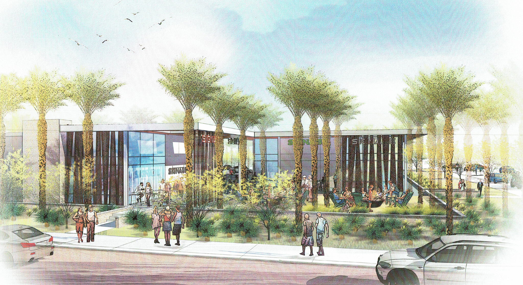 NWC of Jefferson and Ave 50, La Quinta, CA à louer Photo de l’immeuble– Image 1 sur 2