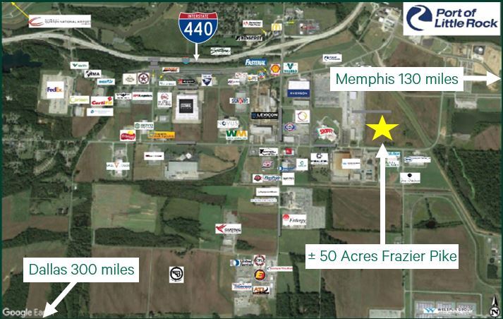 Port 440, Little Rock, AR à louer - Aérien – Image 2 sur 4