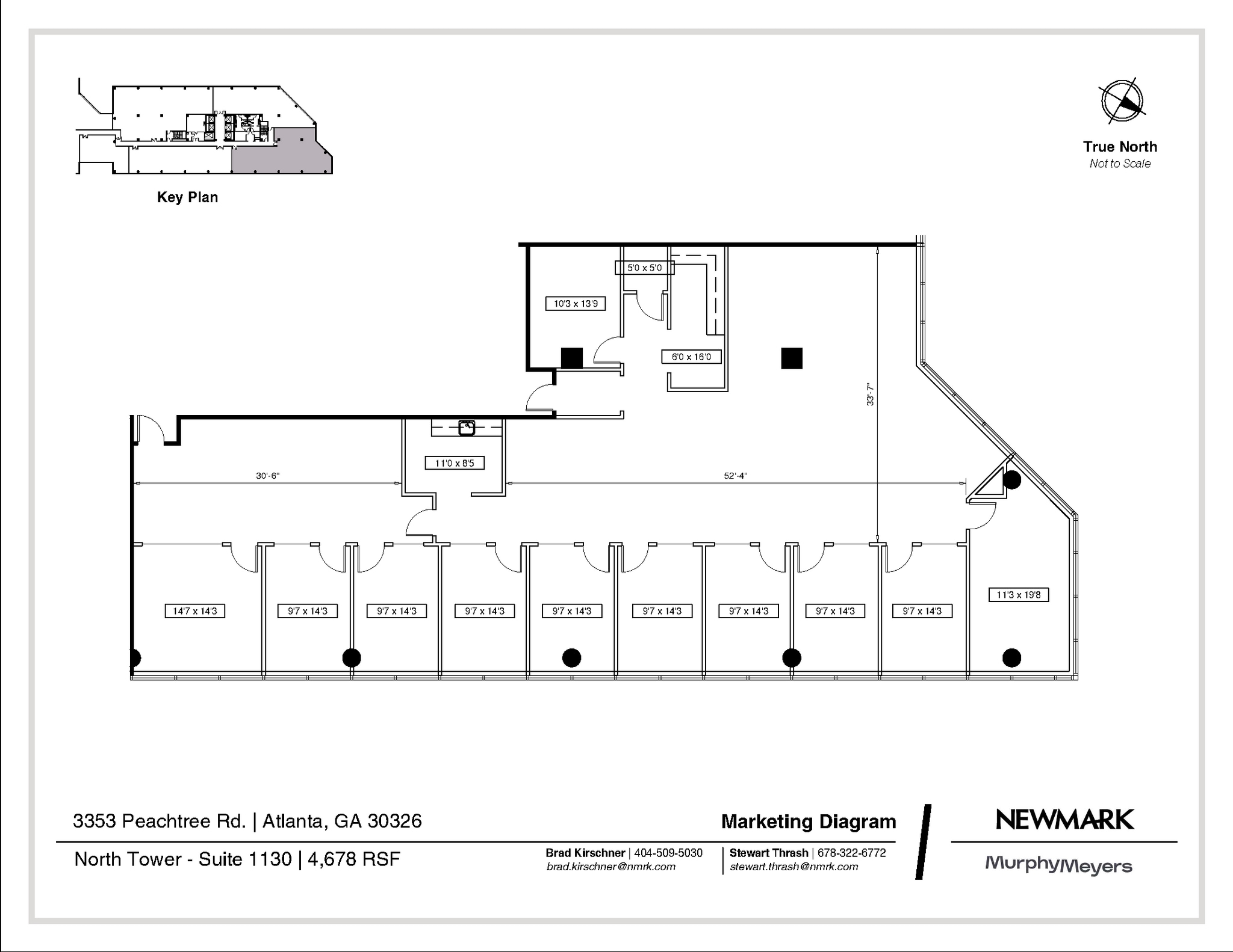 3353 Peachtree Rd NE, Atlanta, GA à louer Plan d’étage– Image 1 sur 1