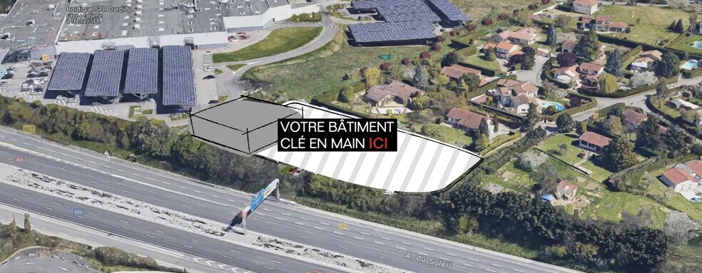 Local d'activités dans Dardilly à vendre - Aérien – Image 1 sur 1