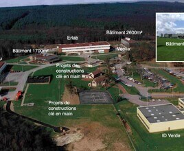 Val De Reuil - Vue aérienne vue de carte
