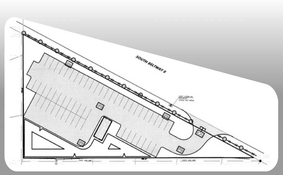 5453 S Sam Houston Pky W, Houston, TX à louer - Plan de site – Image 3 sur 3