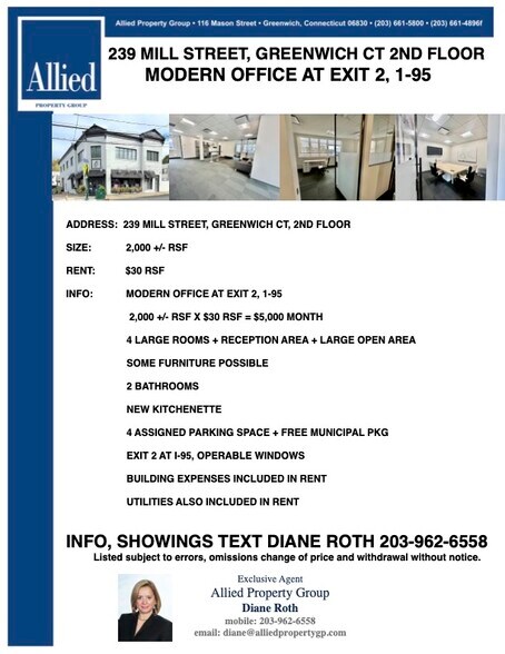 239 Mill St, Greenwich, CT à louer - Photo de l’immeuble – Image 2 sur 21