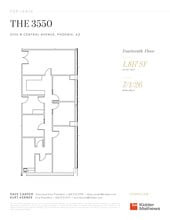 3550 N Central Ave, Phoenix, AZ à louer Plan d’étage– Image 1 sur 1
