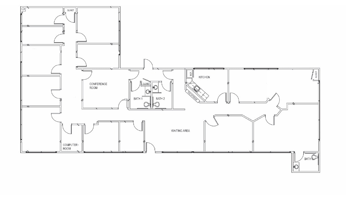 8035 N 85th Way, Scottsdale, AZ à louer Plan d’étage– Image 1 sur 4