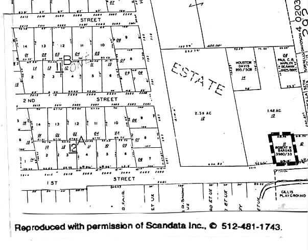 2448 S 1st St, Austin, TX à vendre - Plan cadastral – Image 2 sur 3