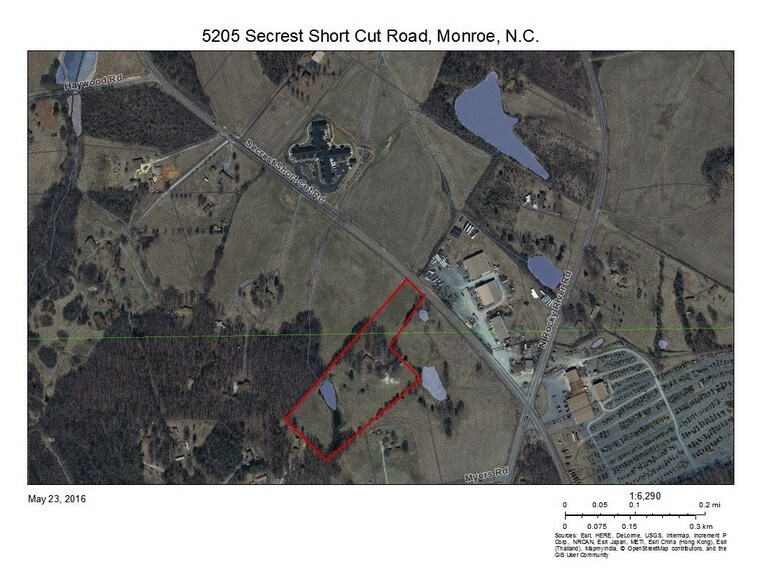 5205 Secrest Short Cut Rd, Monroe, NC à vendre - Photo de l’immeuble – Image 1 sur 1