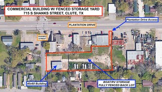 Plus de détails pour 715 Shanks St, Clute, TX - Industriel/Logistique à vendre
