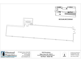 584-590 Broadway, New York, NY à louer Plan de site– Image 1 sur 2