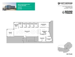 6940 Columbia Gateway Dr, Columbia, MD à louer Plan de site– Image 1 sur 1
